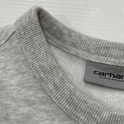 【中古品】【メンズ】 Carhartt WIP カーハート ワークインプログレス POND CORPS SWEAT IO36371 ポンドコープス スウェット トップス トレーナー 145-260501-ks-08-tei サイズ：S カラー：グレー 万代Net店