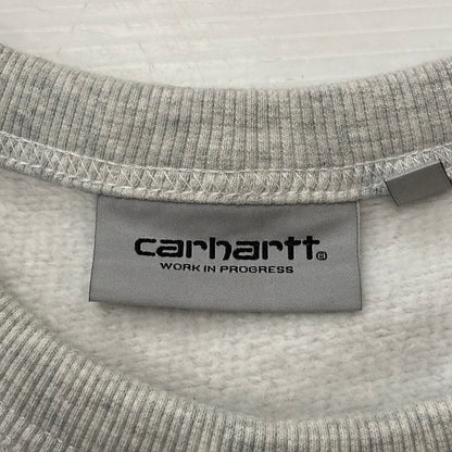 【中古品】【メンズ】 Carhartt WIP カーハート ワークインプログレス POND CORPS SWEAT IO36371 ポンドコープス スウェット トップス トレーナー 145-260501-ks-08-tei サイズ：S カラー：グレー 万代Net店