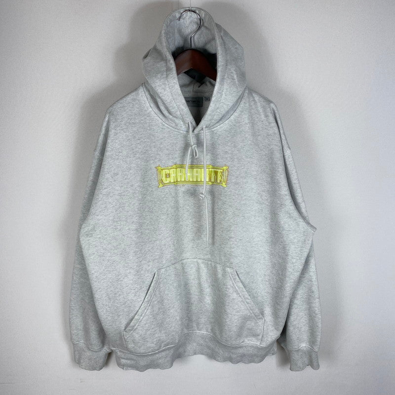 【中古品】【メンズ】 Carhartt WIP カーハート ワークインプログレス HOODED ELECTRIC BOOGIE SWEAT IO35610 フーデッド エレクトリック ブギー スウェット トップス プルオーバーパーカー 145-260501-ks-15-tei サイズ：M カラー：グレー 万代Net店