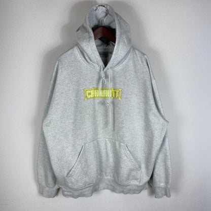 【中古品】【メンズ】 Carhartt WIP カーハート ワークインプログレス HOODED ELECTRIC BOOGIE SWEAT IO35610 フーデッド エレクトリック ブギー スウェット トップス プルオーバーパーカー 145-260501-ks-15-tei サイズ：M カラー：グレー 万代Net店