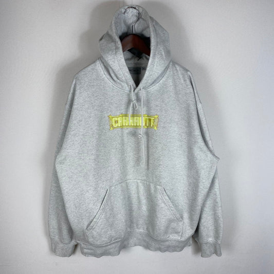 【中古品】【メンズ】 Carhartt WIP カーハート ワークインプログレス HOODED ELECTRIC BOOGIE SWEAT IO35610 フーデッド エレクトリック ブギー スウェット トップス プルオーバーパーカー 145-260501-ks-15-tei サイズ：M カラー：グレー 万代Net店