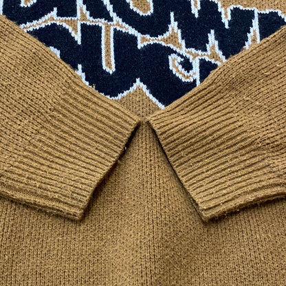 【中古品】【メンズ】 Carhartt WIP カーハート ワークインプログレス BROWN DUCKS SWEATER I033863 ブラウン ダック セーター 長袖 トップス ニット 145-260501-ks-19-tei サイズ：S カラー：ブラウン 万代Net店