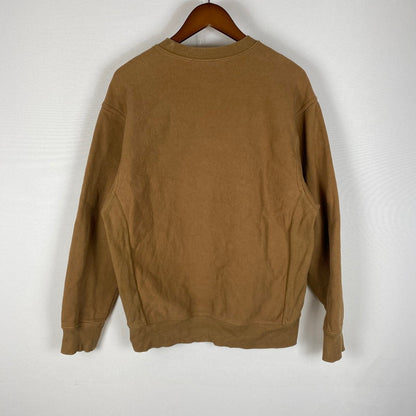 【中古品】【メンズ】 Carhartt WIP カーハート ワークインプログレス AMERICAN SCRIPT SWEAT IO25475 アメリカン スクリプト スウェット トップス トレーナー 145-260501-ks-09-fuzh サイズ：S カラー：ブラウン 万代Net店