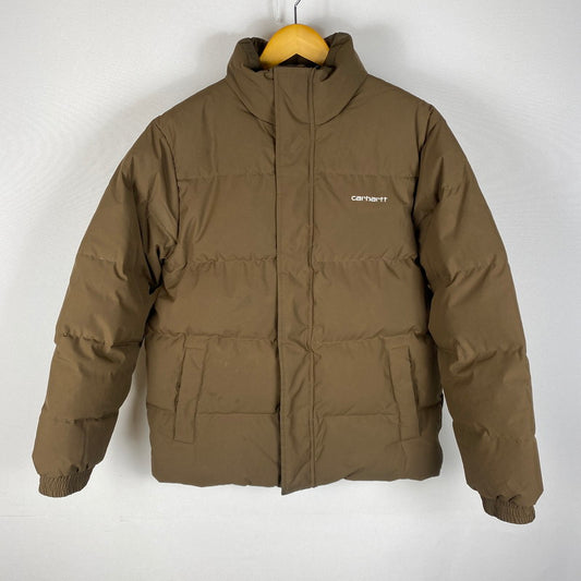 【現状渡し品】【メンズ】 Carhartt WIP カーハート ワークインプログレス DANVILLE JACKET IO29450 ダンビル ジャケット アウター ダウンジャケット 145-260501-ks-01-tei サイズ：S カラー：ブラウン 万代Net店