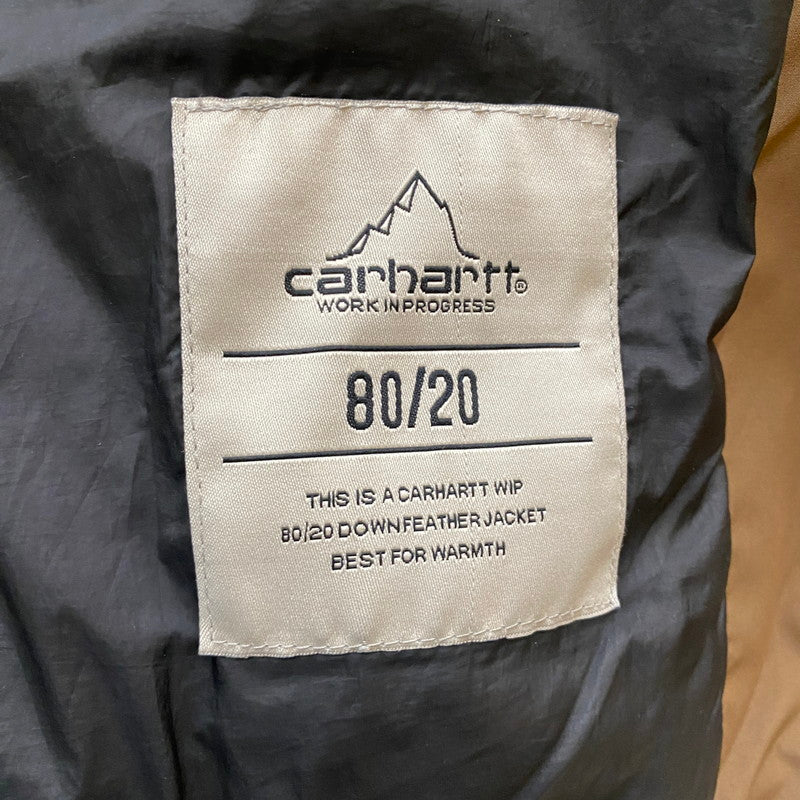【現状渡し品】【メンズ】 Carhartt WIP カーハート ワークインプログレス DANVILLE JACKET IO29450 ダンビル ジャケット アウター ダウンジャケット 145-260501-ks-01-tei サイズ：S カラー：ブラウン 万代Net店