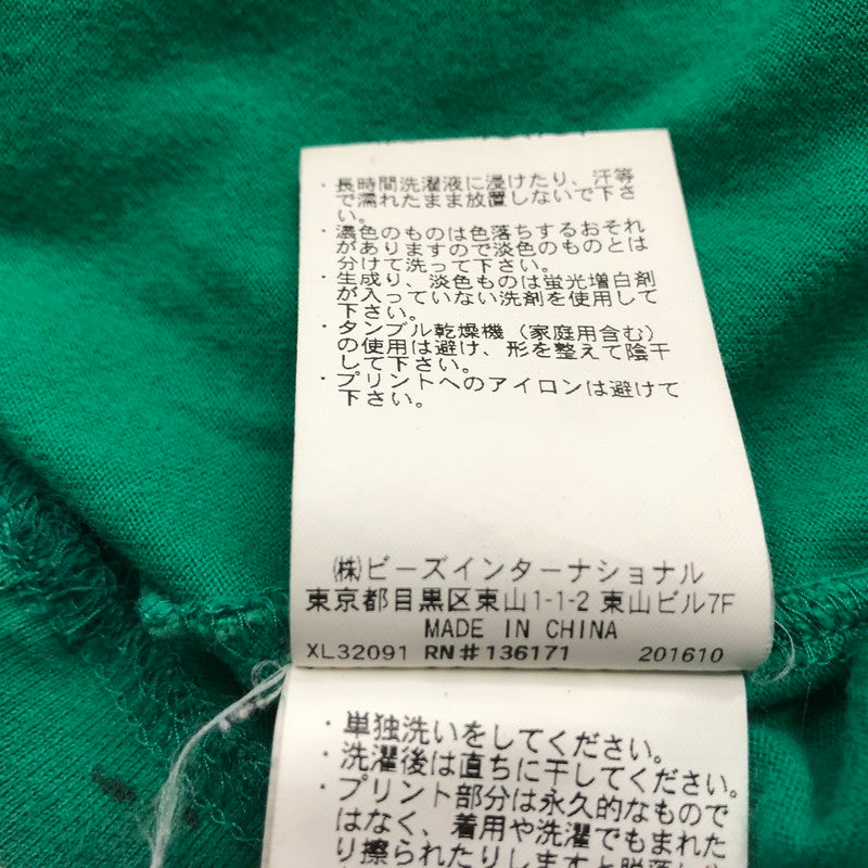 【中古品】【メンズ】 X-LARGE エックストラ ラージ LOGO S/S TEE ロゴ ショートスリーブ Ｔシャツ 半袖 トップス 142-260702-sa-13-tei サイズ：L カラー：グリーン 万代Net店