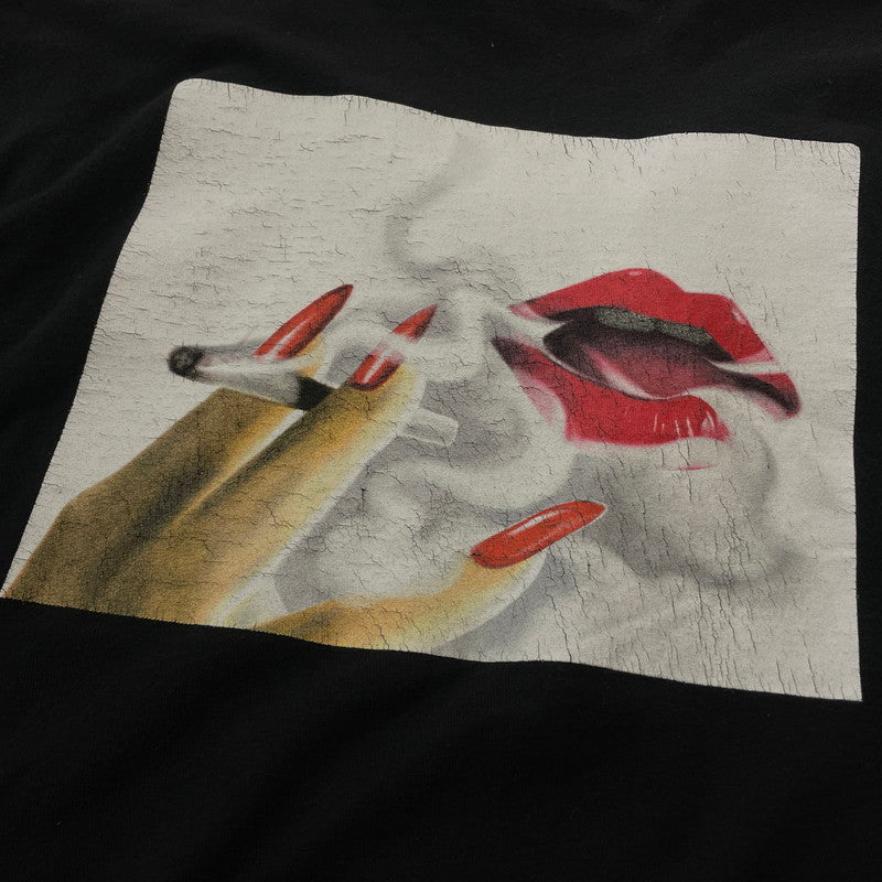 【中古品】【メンズ】 HUF ハフ BACK PRINT S/S TEE バック プリント ショートスリーブ Ｔシャツ 半袖 トップス 142-260618-sa-22-tei サイズ：XXL カラー：ブラック 万代Net店