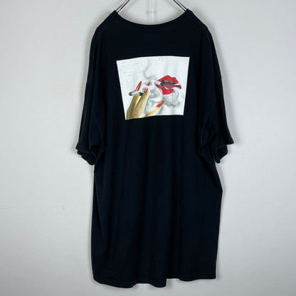 【中古品】【メンズ】 HUF ハフ BACK PRINT S/S TEE バック プリント ショートスリーブ Ｔシャツ 半袖 トップス 142-260618-sa-22-tei サイズ：XXL カラー：ブラック 万代Net店