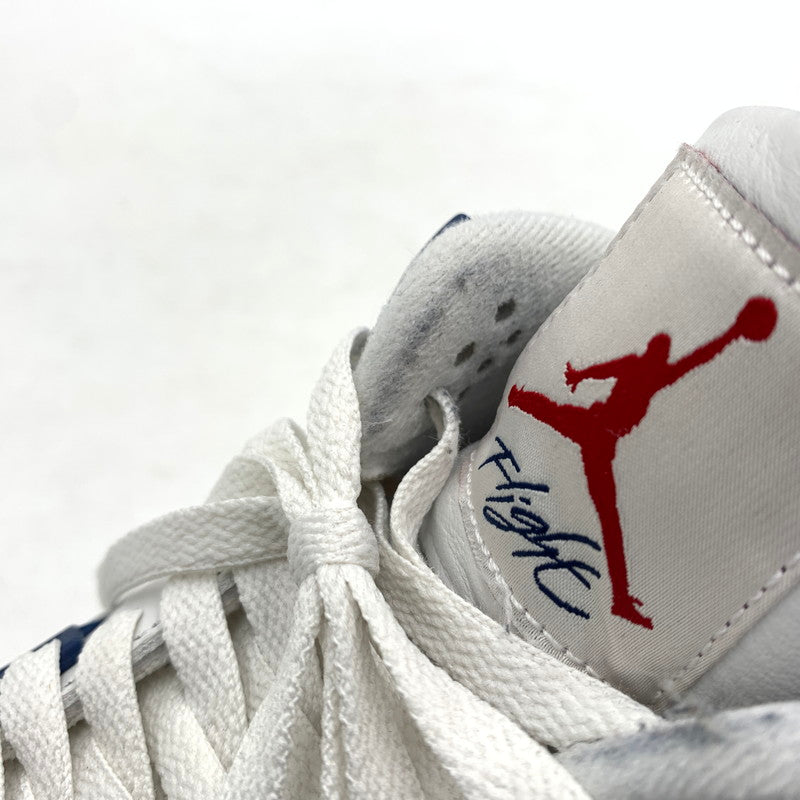 【中古品】【メンズ】 NIKE ナイキ SB AIR JORDAN 4 RETRO SP "SUMMIT WHITE NAVY" DR5415-100 エアジョーダン4 レトロ スニーカー 靴 160-260618-ko-02-tei サイズ：28cm カラー：ホワイトネイビー 万代Net店