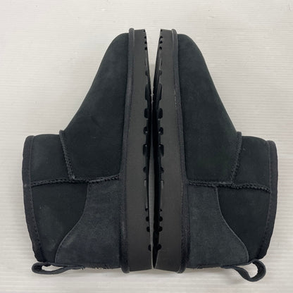 【中古品】【メンズ】 UGG アグ M CLASSIC ULTRA MINI 1137391 CLASSIC ウルトラ ミニ ムートン ブーツ 靴 164-261014-yo-29-teih サイズ：27cm カラー：ブラック 万代Net店