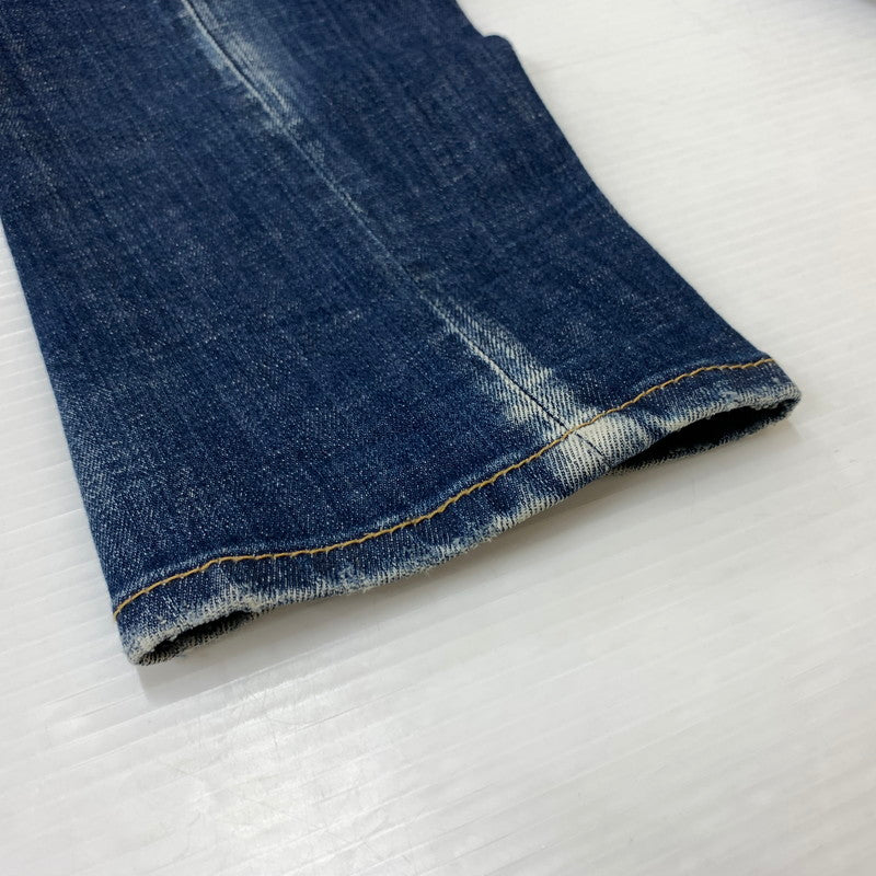 【中古品】【メンズ】 DSQUARED2 ディースクエアード 22AW DARK REVEAL WASH SEXY TWIST JEANS S74LB1049 S30342 ダークリビールウォッシュ セクシーツイスト ジーンズ ボトムス デニムパンツ 152-260504-ko-22-tei サイズ：44 カラー：インディゴ 万代Net店