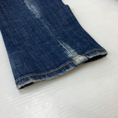 【中古品】【メンズ】 DSQUARED2 ディースクエアード 22AW DARK REVEAL WASH SEXY TWIST JEANS S74LB1049 S30342 ダークリビールウォッシュ セクシーツイスト ジーンズ ボトムス デニムパンツ 152-260504-ko-22-tei サイズ：44 カラー：インディゴ 万代Net店