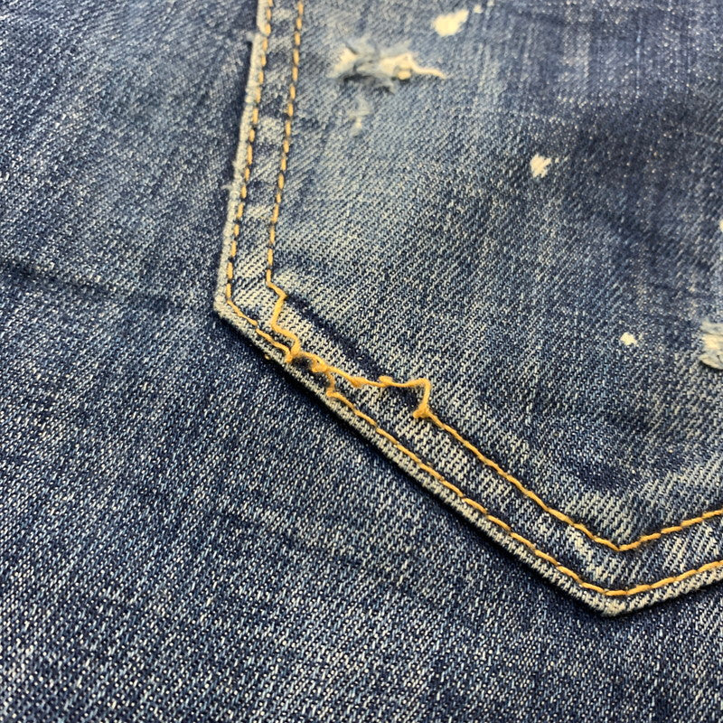 【中古品】【メンズ】 DSQUARED2 ディースクエアード 22AW DARK REVEAL WASH SEXY TWIST JEANS S74LB1049 S30342 ダークリビールウォッシュ セクシーツイスト ジーンズ ボトムス デニムパンツ 152-260504-ko-22-tei サイズ：44 カラー：インディゴ 万代Net店