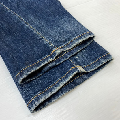 【中古品】【メンズ】 DSQUARED2 ディースクエアード 22AW DARK REVEAL WASH SEXY TWIST JEANS S74LB1049 S30342 ダークリビールウォッシュ セクシーツイスト ジーンズ ボトムス デニムパンツ 152-260504-ko-22-tei サイズ：44 カラー：インディゴ 万代Net店