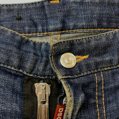 【中古品】【メンズ】 DSQUARED2 ディースクエアード 22AW DARK REVEAL WASH SEXY TWIST JEANS S74LB1049 S30342 ダークリビールウォッシュ セクシーツイスト ジーンズ ボトムス デニムパンツ 152-260504-ko-22-tei サイズ：44 カラー：インディゴ 万代Net店