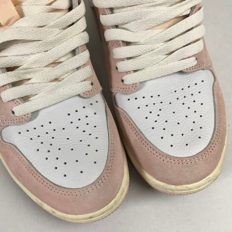 【中古品】【メンズ】 NIKE ナイキ FD2596-600 WMNS ウィメンズ AIR JORDAN 1 RETRO HIGH OG "WASHED PINK" エアジョーダン 1 レトロ ハイ OG スニーカー 靴 160-260514-ky-17-teih サイズ：26.5cm カラー：ホワイトピンク 万代Net店