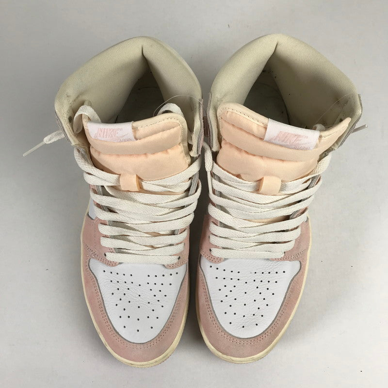 【中古品】【メンズ】 NIKE ナイキ FD2596-600 WMNS ウィメンズ AIR JORDAN 1 RETRO HIGH OG "WASHED PINK" エアジョーダン 1 レトロ ハイ OG スニーカー 靴 160-260514-ky-17-teih サイズ：26.5cm カラー：ホワイトピンク 万代Net店