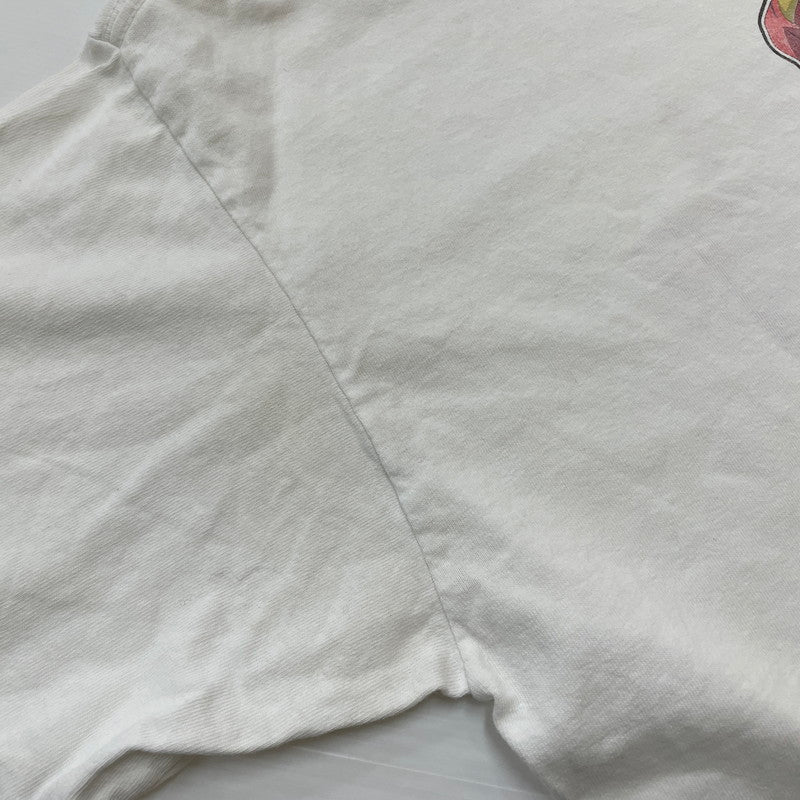 【現状渡し品】【メンズ】 00's INU YASHA S/S PRINT TEE 00年代 犬夜叉 ショートスリーブ プリント Tシャツ 半袖 トップス ANVILボディ 145-260507-ks-22-tei サイズ：L/※シミ汚れあり カラー：ホワイト 万代Net店