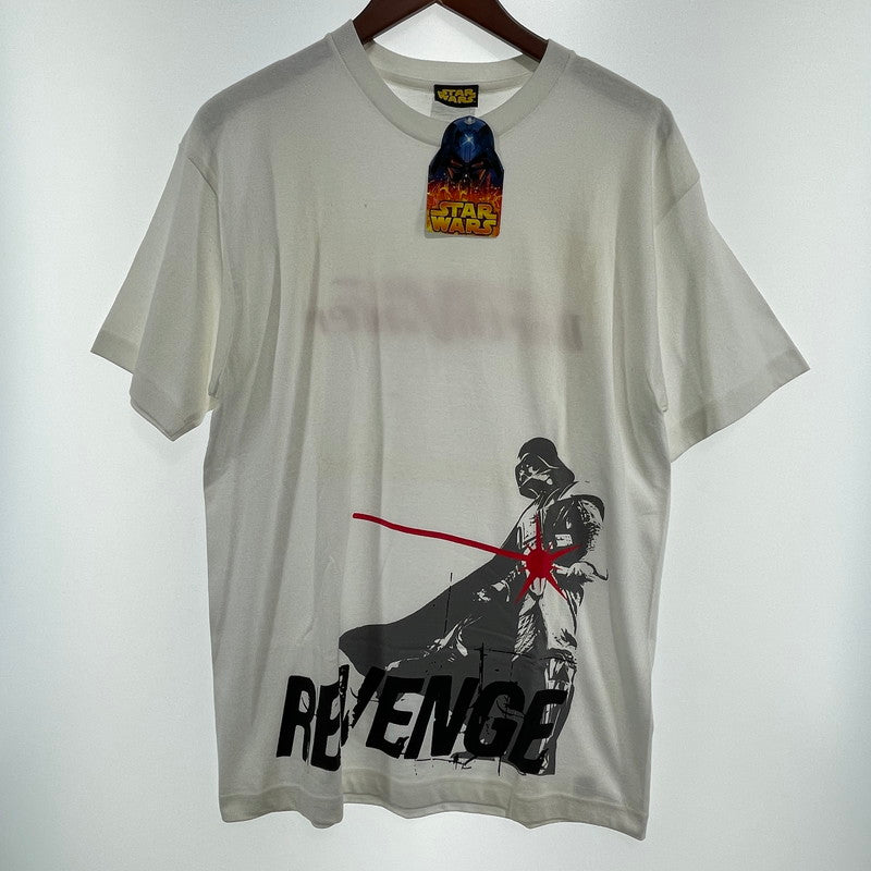 【中古品】【メンズ】 STARWARS スターウォーズ 00'S DARTH VADER TEE ダースベイダー ヴィンテージTシャツ 145-260818-nm-74-tei サイズ：不明 カラー：ホワイト 万代Net店