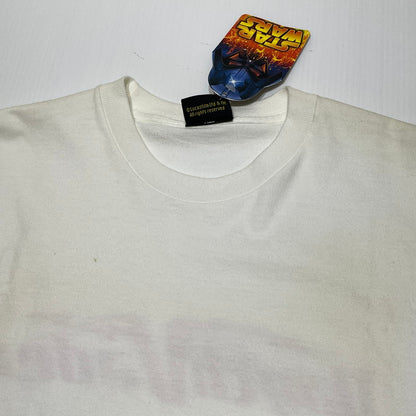 【中古品】【メンズ】 STARWARS スターウォーズ 00'S DARTH VADER TEE ダースベイダー ヴィンテージTシャツ 145-260818-nm-74-tei サイズ：不明 カラー：ホワイト 万代Net店