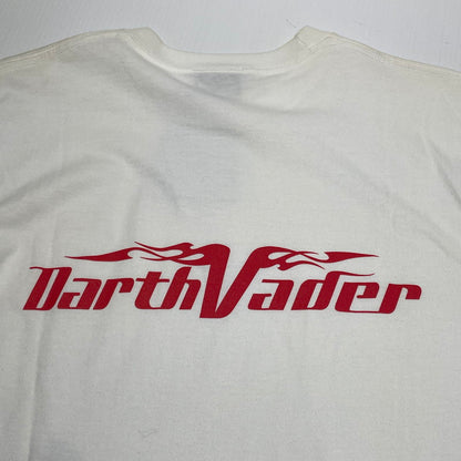 【中古品】【メンズ】 STARWARS スターウォーズ 00'S DARTH VADER TEE ダースベイダー ヴィンテージTシャツ 145-260818-nm-74-tei サイズ：不明 カラー：ホワイト 万代Net店
