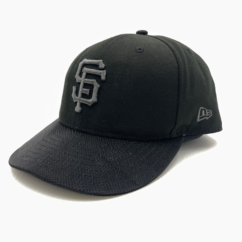 【現状渡し品】【メンズ】 NEW ERA ニューエラ GIANTS BASEBALL CAP サンフランシスコ ジャイアンツ ベースボールキャップ 帽子 185-260809-ko-07-tei サイズ：59.6cm カラー：ブラック 万代Net店