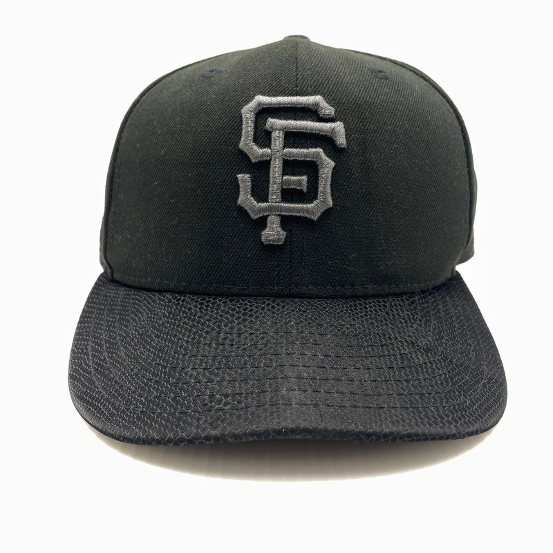 【現状渡し品】【メンズ】 NEW ERA ニューエラ GIANTS BASEBALL CAP サンフランシスコ ジャイアンツ ベースボールキャップ 帽子 185-260809-ko-07-tei サイズ：59.6cm カラー：ブラック 万代Net店
