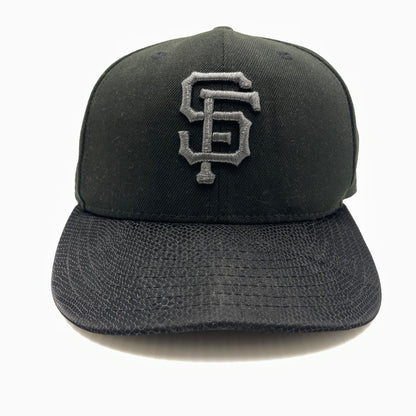 【現状渡し品】【メンズ】 NEW ERA ニューエラ GIANTS BASEBALL CAP サンフランシスコ ジャイアンツ ベースボールキャップ 帽子 185-260809-ko-07-tei サイズ：59.6cm カラー：ブラック 万代Net店