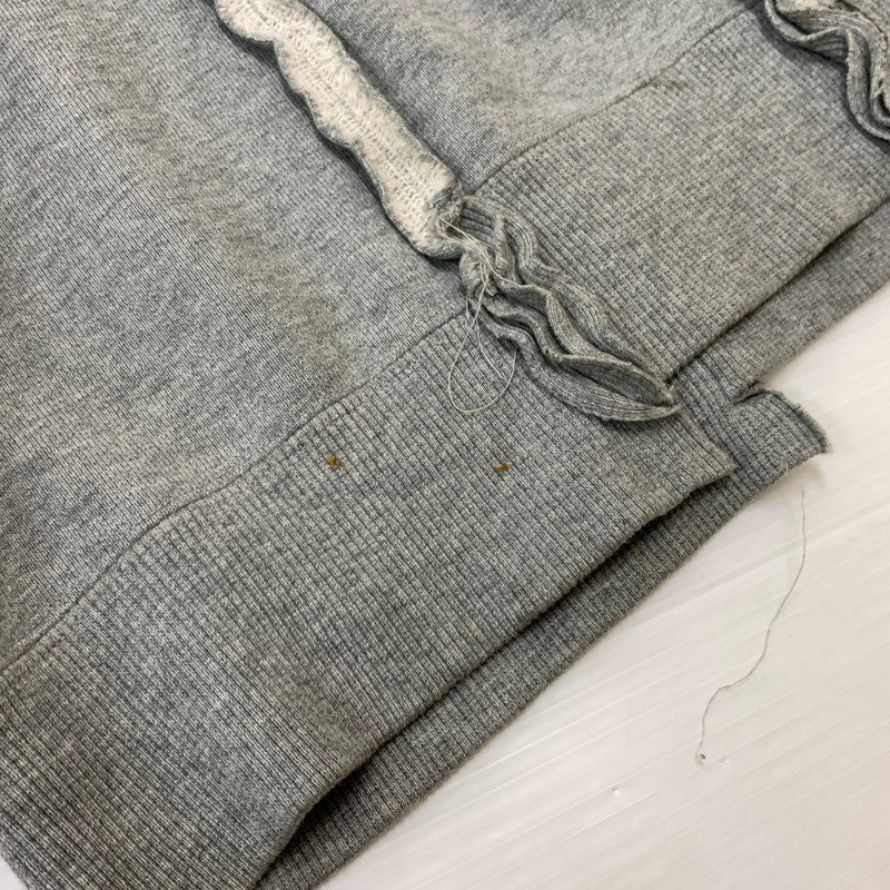 【中古品】【メンズ】 DISCOVERED ディスカバード × CHAMPION チャンピオン 別注 コラボ WIDE SWEAT HOODIE ワイド スウェット フーディ トップス フルジップパーカー 再構築 140-260504-ko-09-fuzh サイズ：不明 カラー：グレー 万代Net店