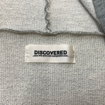 【中古品】【メンズ】 DISCOVERED ディスカバード × CHAMPION チャンピオン 別注 コラボ WIDE SWEAT HOODIE ワイド スウェット フーディ トップス フルジップパーカー 再構築 140-260504-ko-09-fuzh サイズ：不明 カラー：グレー 万代Net店