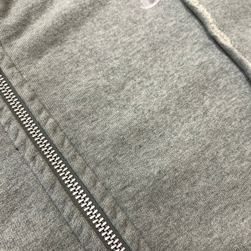 【中古品】【メンズ】 DISCOVERED ディスカバード × CHAMPION チャンピオン 別注 コラボ WIDE SWEAT HOODIE ワイド スウェット フーディ トップス フルジップパーカー 再構築 140-260504-ko-09-fuzh サイズ：不明 カラー：グレー 万代Net店