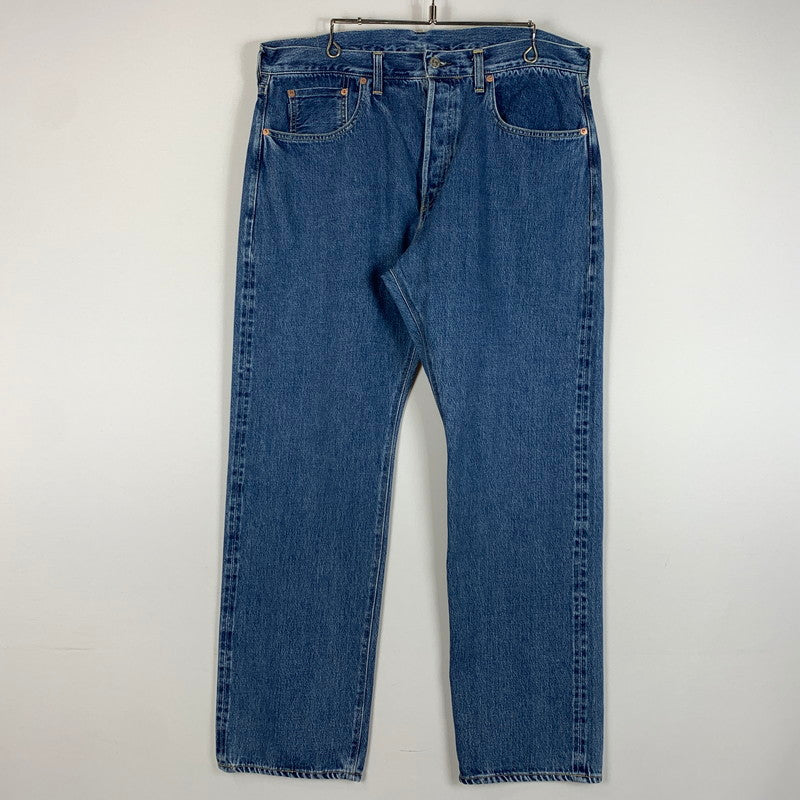 【中古品】【メンズ】 RADIALL ラディアル KUSTOM 350B STRAIGHT FIT PANTS RAD-DNM-PT011-02 ストレート フィット パンツ ボトムス デニムパンツ ジーンズ ウォッシュ加工 153-260504-ko-23-tei サイズ：34 カラー：ライトインディゴ 万代Net店