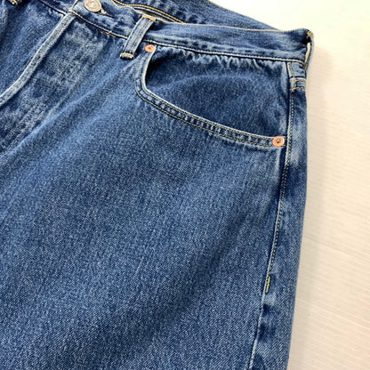 【中古品】【メンズ】 RADIALL ラディアル KUSTOM 350B STRAIGHT FIT PANTS RAD-DNM-PT011-02 ストレート フィット パンツ ボトムス デニムパンツ ジーンズ ウォッシュ加工 153-260504-ko-23-tei サイズ：34 カラー：ライトインディゴ 万代Net店