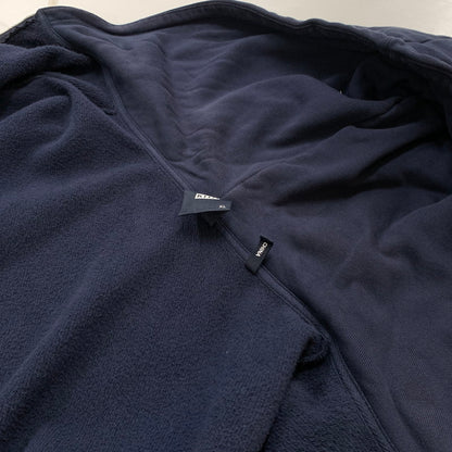 【中古品】【メンズ】 KITH キス ZIP UP HOODIE KHM030310 ジップアップ フーディ トップス フルジップパーカー 142-260504-ko-07-tei サイズ：XL カラー：ネイビー 万代Net店