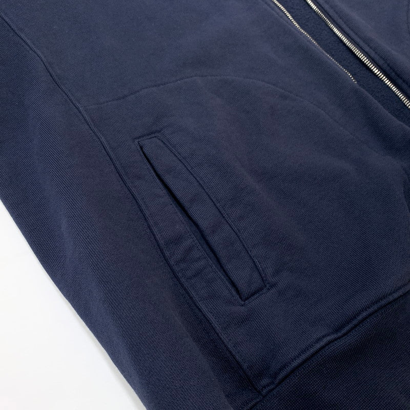 【中古品】【メンズ】 KITH キス ZIP UP HOODIE KHM030310 ジップアップ フーディ トップス フルジップパーカー 142-260504-ko-07-tei サイズ：XL カラー：ネイビー 万代Net店