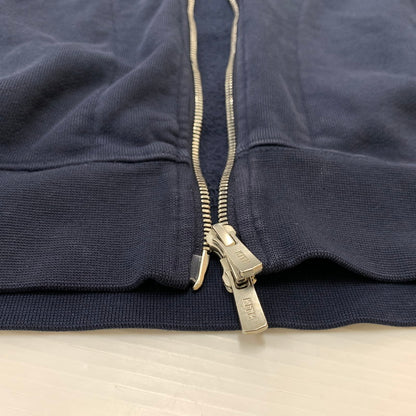 【中古品】【メンズ】 KITH キス ZIP UP HOODIE KHM030310 ジップアップ フーディ トップス フルジップパーカー 142-260504-ko-07-tei サイズ：XL カラー：ネイビー 万代Net店