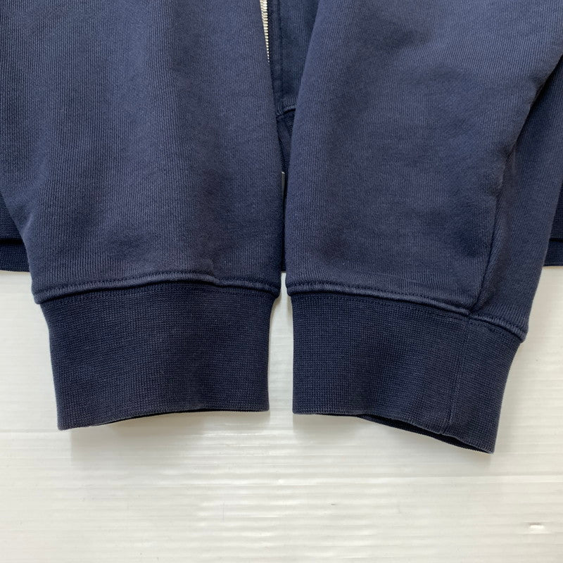 【中古品】【メンズ】 KITH キス ZIP UP HOODIE KHM030310 ジップアップ フーディ トップス フルジップパーカー 142-260504-ko-07-tei サイズ：XL カラー：ネイビー 万代Net店