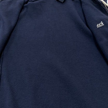【中古品】【メンズ】 KITH キス ZIP UP HOODIE KHM030310 ジップアップ フーディ トップス フルジップパーカー 142-260504-ko-07-tei サイズ：XL カラー：ネイビー 万代Net店