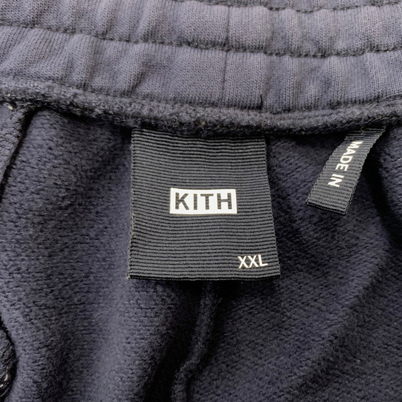 【中古品】【メンズ】 KITH キス SWEAT PANTS KHM060092 スウェット パンツ ボトムス イージーパンツ 153-260504-ko-19-tei サイズ：XXL カラー：ネイビー 万代Net店