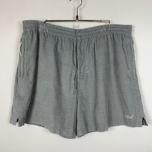 【中古品】【メンズ】 KITH キス WASHED SUMMER MICRO CORD ACTIVE SHORT KHM060133 ウォッシュド サマー マイクロ コード アクティブ ショーツ ボトムス 短パン 153-260730-sa-21-tei サイズ：XXL カラー：グレー 万代Net店