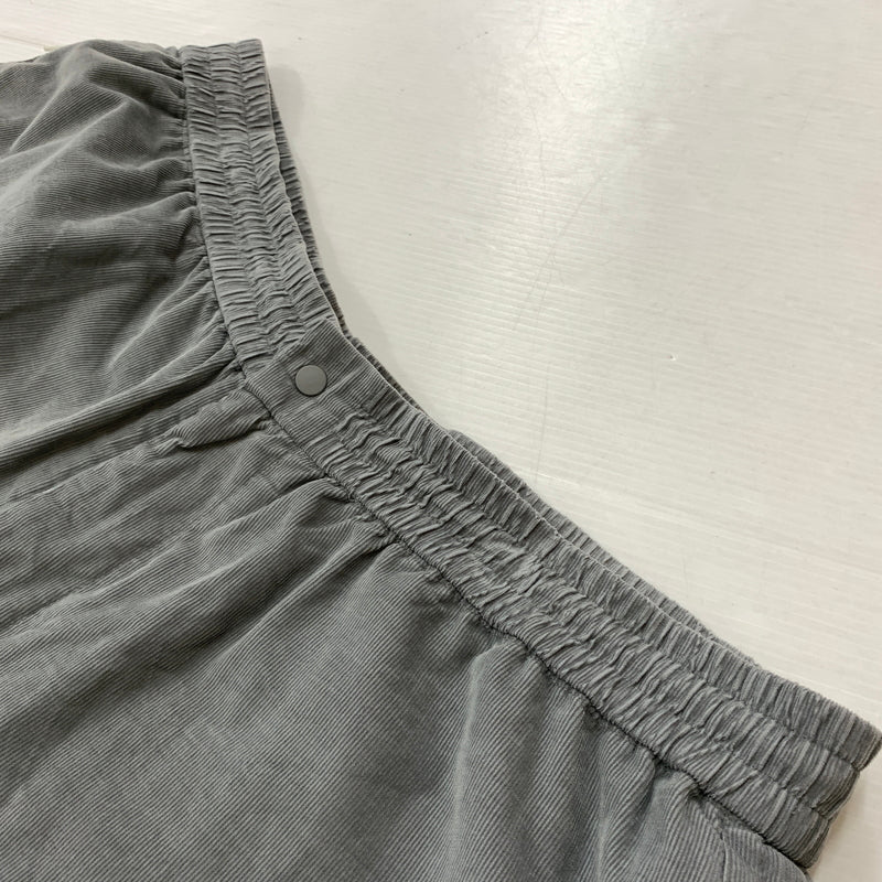 【中古品】【メンズ】 KITH キス WASHED SUMMER MICRO CORD ACTIVE SHORT KHM060133 ウォッシュド サマー マイクロ コード アクティブ ショーツ ボトムス 短パン 153-260730-sa-21-tei サイズ：XXL カラー：グレー 万代Net店