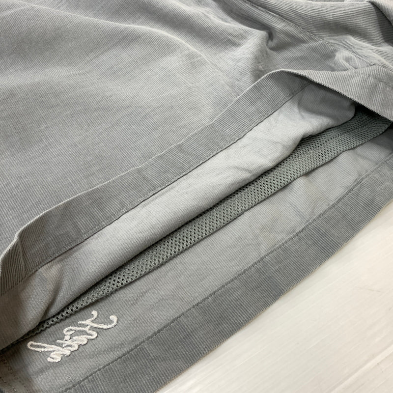 【中古品】【メンズ】 KITH キス WASHED SUMMER MICRO CORD ACTIVE SHORT KHM060133 ウォッシュド サマー マイクロ コード アクティブ ショーツ ボトムス 短パン 153-260730-sa-21-tei サイズ：XXL カラー：グレー 万代Net店