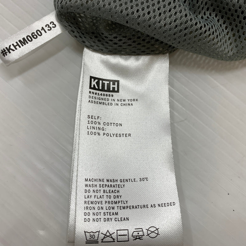 【中古品】【メンズ】 KITH キス WASHED SUMMER MICRO CORD ACTIVE SHORT KHM060133 ウォッシュド サマー マイクロ コード アクティブ ショーツ ボトムス 短パン 153-260730-sa-21-tei サイズ：XXL カラー：グレー 万代Net店