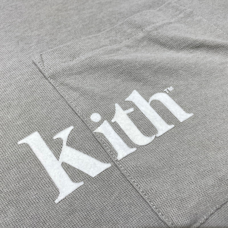 【中古品】【メンズ】 KITH キス L/S QUINN TEE KHM030317 ロングスリーブ クイン Tシャツ 半袖 トップス 142-260723-sa-03-tei サイズ：XXL カラー：グレー 万代Net店