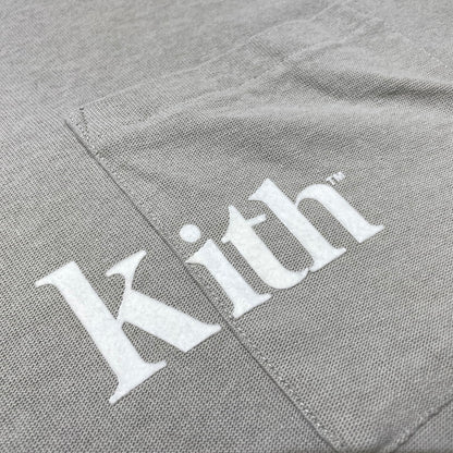 【中古品】【メンズ】 KITH キス L/S QUINN TEE KHM030317 ロングスリーブ クイン Tシャツ 半袖 トップス 142-260723-sa-03-tei サイズ：XXL カラー：グレー 万代Net店