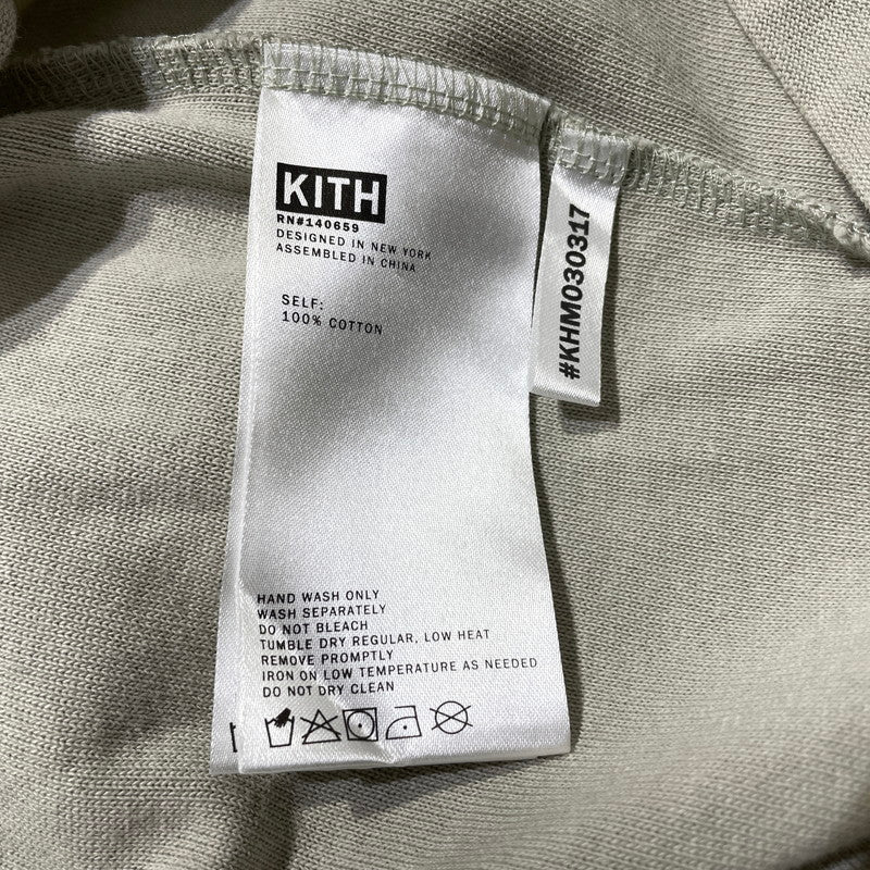 【中古品】【メンズ】 KITH キス L/S QUINN TEE KHM030317 ロングスリーブ クイン Tシャツ 半袖 トップス 142-260723-sa-03-tei サイズ：XXL カラー：グレー 万代Net店