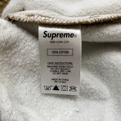 【中古品】【メンズ】 Supreme シュプリーム 21SS PLAID SWEAT SHORT プレイド スウェット ショーツ ボトムス ハーフパンツ ショートパンツ 149-260502-yo-07-tei サイズ：XL カラー：ブラウン 万代Net店