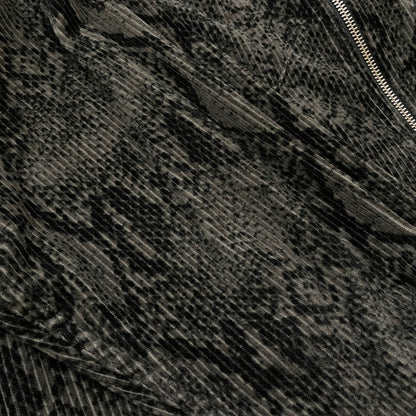 【中古品】【メンズ】 Supreme シュプリーム 20AW SNAKESKIN CORDUROY ZIP UP SHIRT スネークスキン コーデュロイ ジップアップ シャツジャケット ライトアウター 149-260502-yo-08-fuzh サイズ：XL カラー：グレー/ブラック 万代Net店