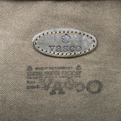 【中古品】【メンズ】 vasco ヴァスコ LEATHER WAIST BAG LARGE カバン VS-243L レザー ウエスト バッグ カバン ボディバッグ ラージ 188-260723-ko-06-tei サイズ：L カラー：オリーブ 万代Net店