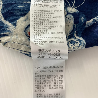 【中古品】【メンズ】 GYPSY＆SONS ジプシーアンドサンズ INDIGO HUNDLED TIGER SHIRTS GS2449926A インディゴ 百虎 シャツ 半袖 トップス 140-260615-yo-13-tei サイズ：03 カラー：ブルー 万代Net店